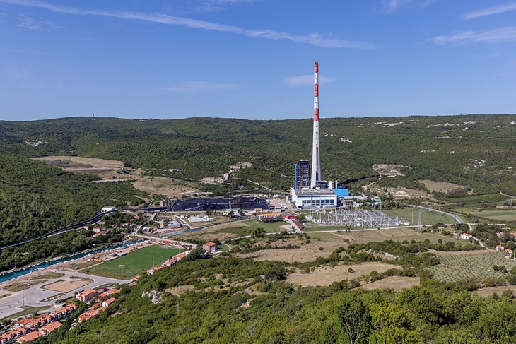 Termoelektrana Plomin, jedina u Hrvatskoj koja trosxi ugljen
